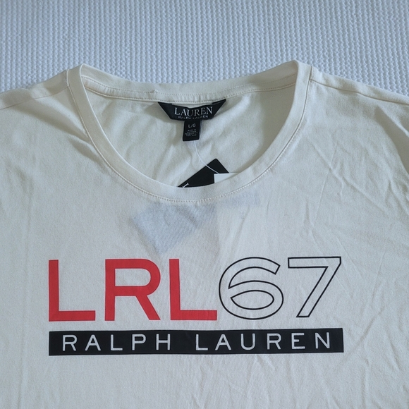 LAUREN Ralph Lauren "LRL 67" Teeđź‘• - NWT - Picture 4 of 11